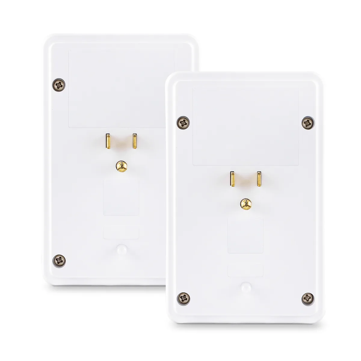 2-pk, 2 outlet wall taps with USB — image 4