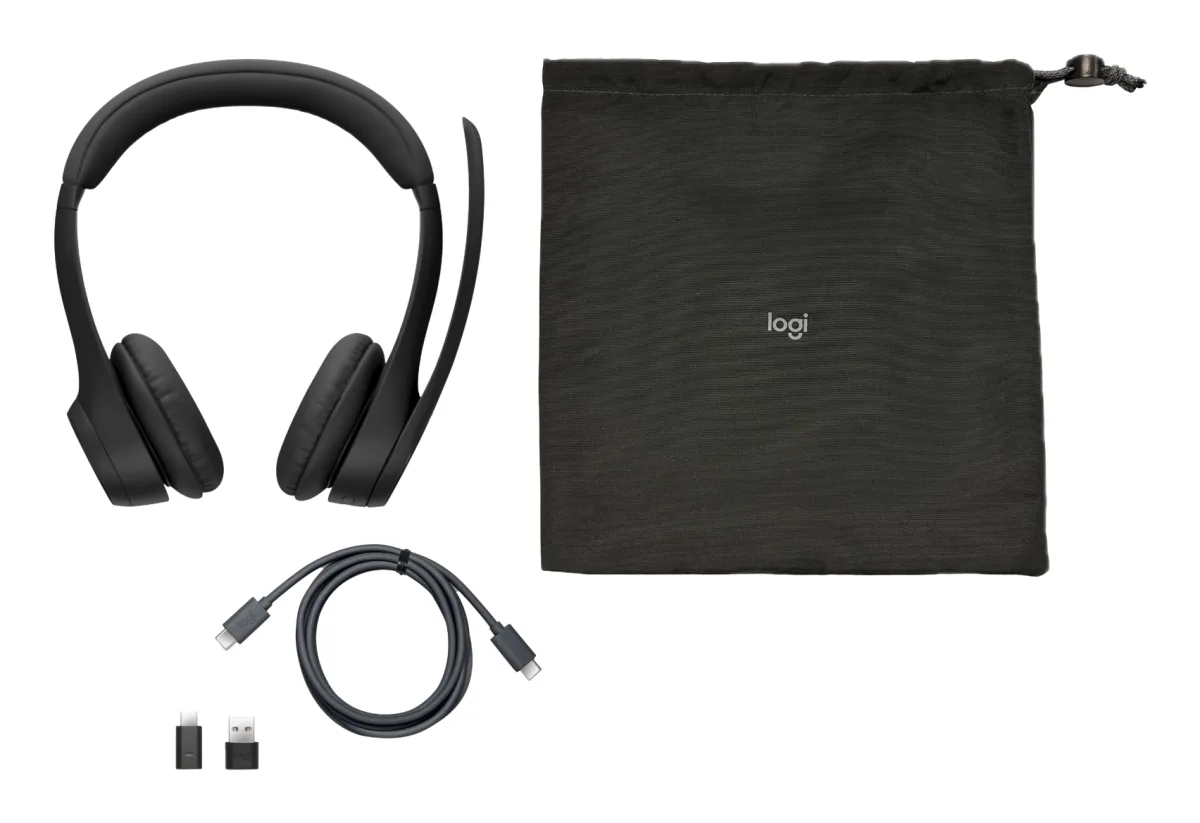 ZONE 305 WRLS HEADSET TEAMS BLACK B2B WITH DONGLE — image 8