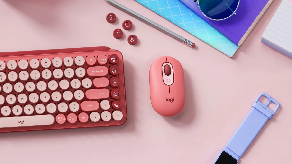 POP MOUSE WITH EMOJI BLAST HEARTBREAK ROSE — image 5