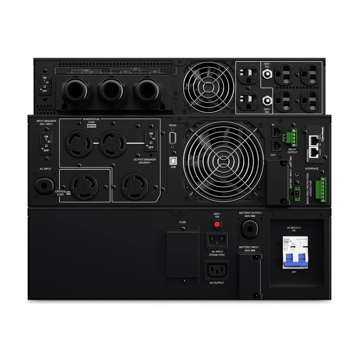 6KVA/5.4KW, SINE WAVE, 8U RACK/TOWER — image 5