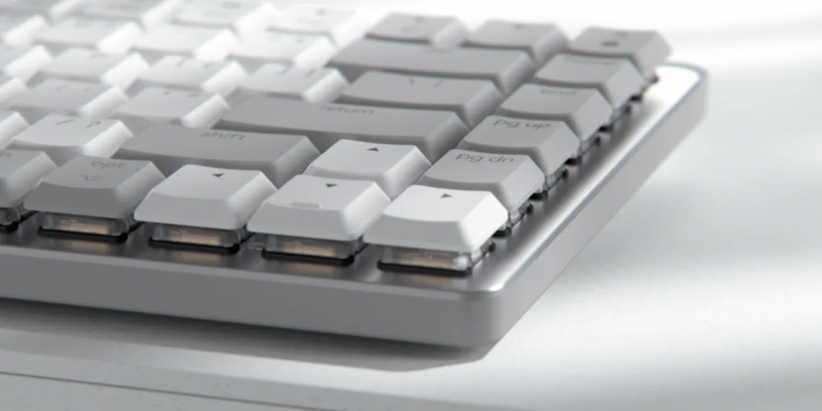 MX MECHANICAL MINI FOR MAC WRLS KEYBORD TACTILE QUIET PALE GREY — image 6