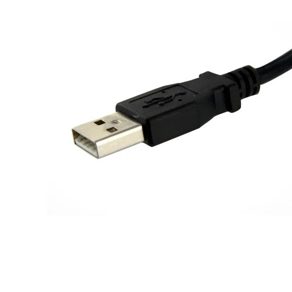 2FT PANEL MOUNT USB EXTENSION CABLE USB A PANEL MOUNT CORD USB2.0 — image 3