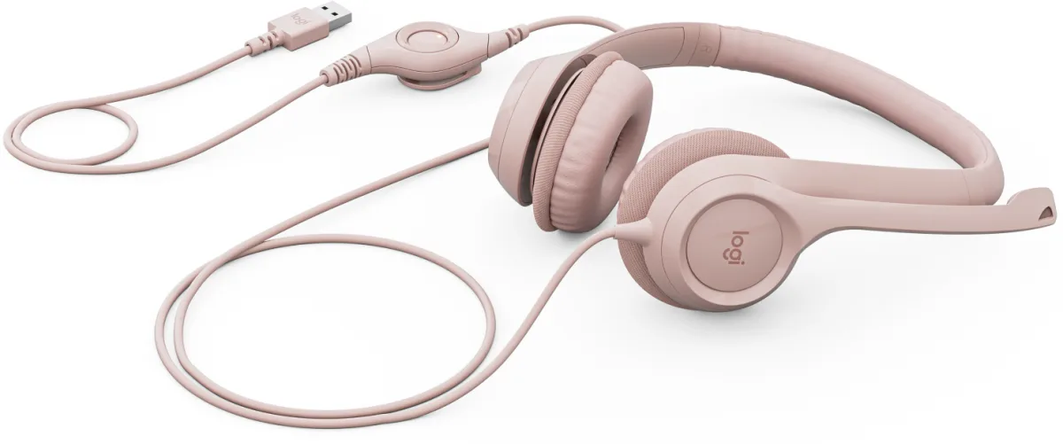 H390 USB COMPUTER HEADSET ROSE — image 4