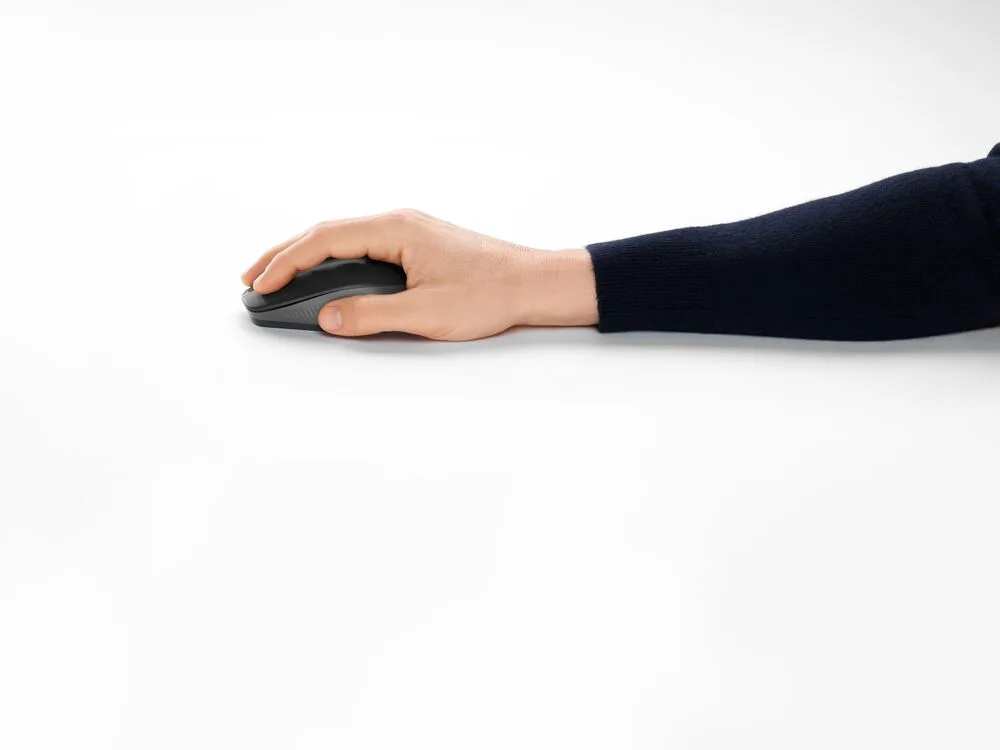 M190 Full-size wireless mouse - Charcoal — image 4