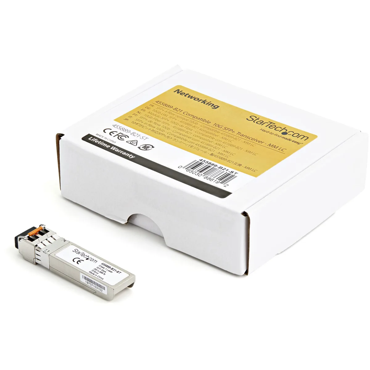 HP 455889-B21 HPE MM LC SFP MODULE SFP+ 10G SFP TRANSCEIVER — image 3