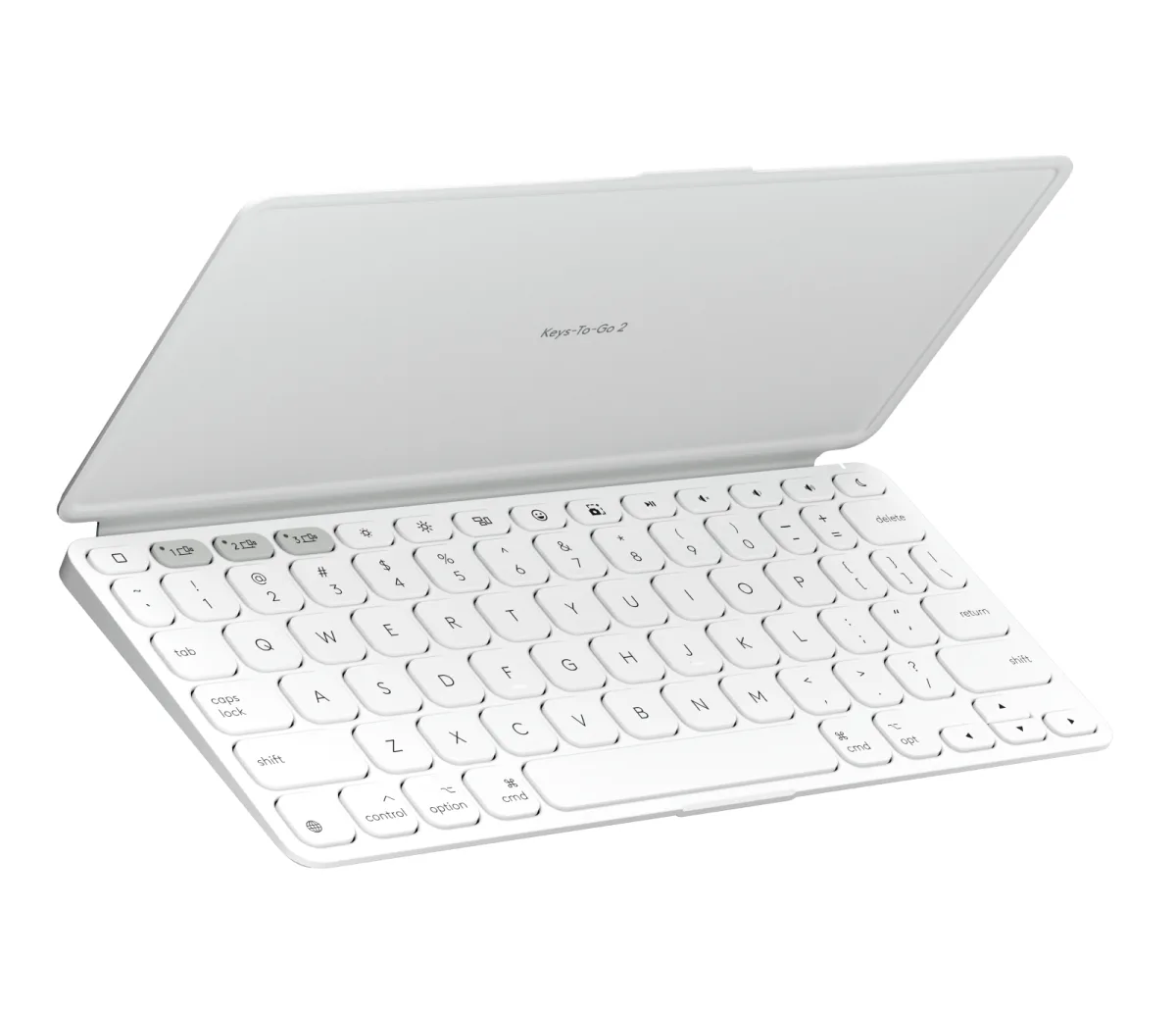 KEYS-TO-GO ULTRA-PORTABLE KEYBO WITH COVER PALE GREY APPLE — image 5