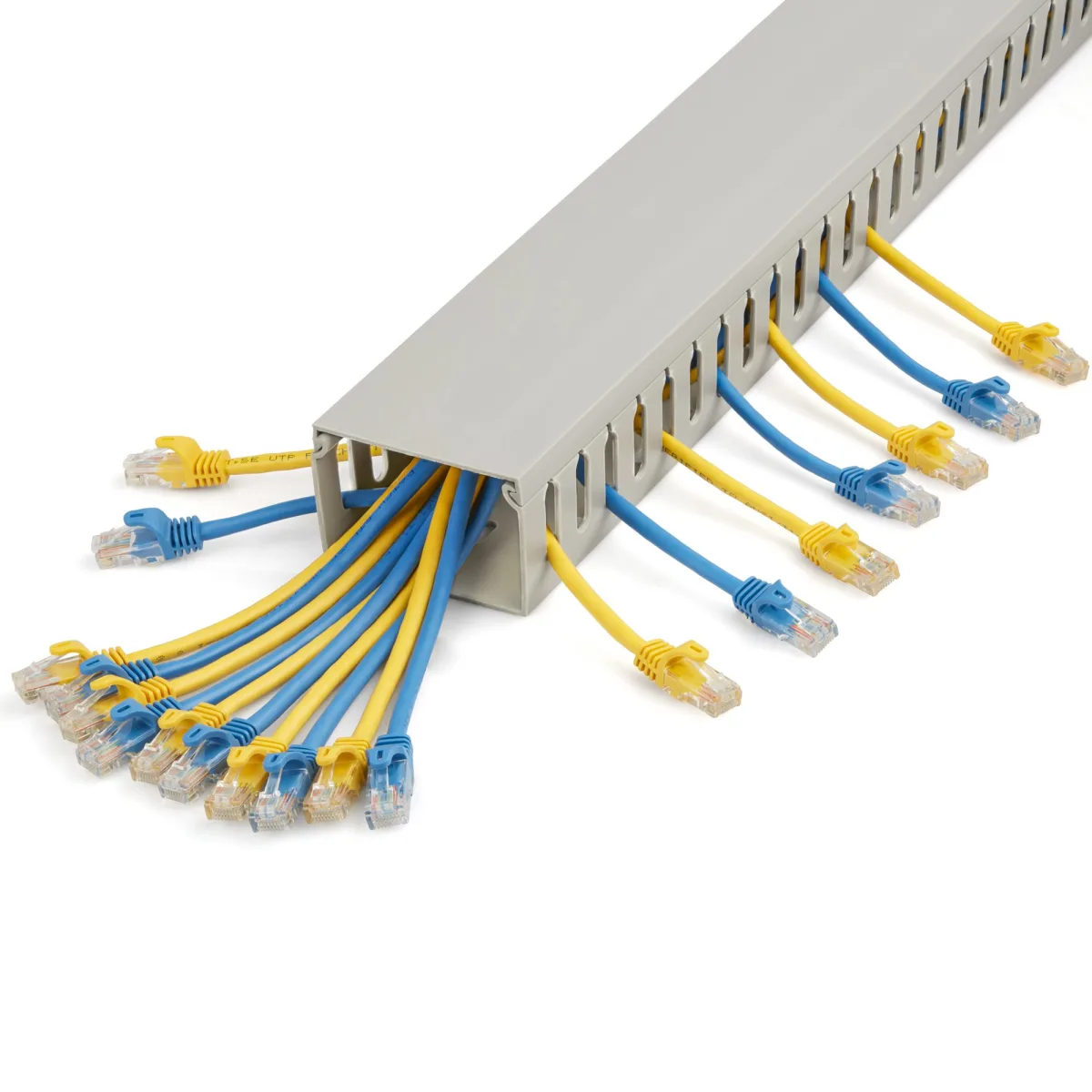 SLOTTED CABLE RACEWAY W/ COVER OPEN SLOT CABLE MANAGEMENT DUCT — image 3