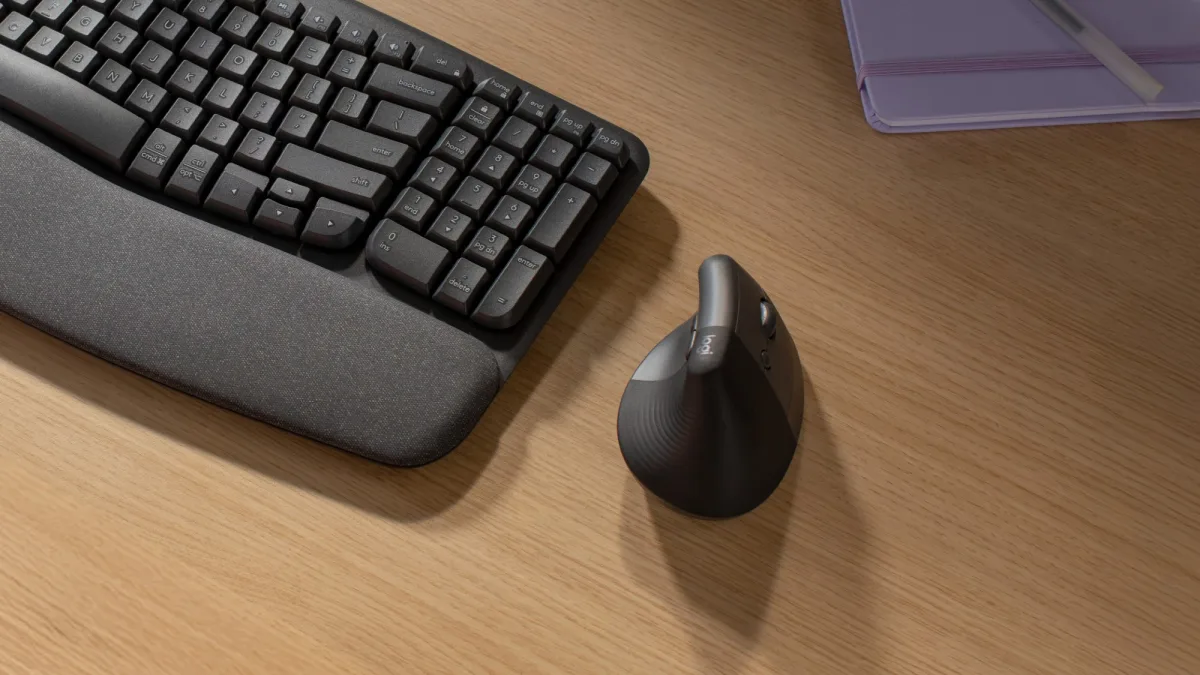 Logitech Lift Vertical Ergonomic Mouse — image 4