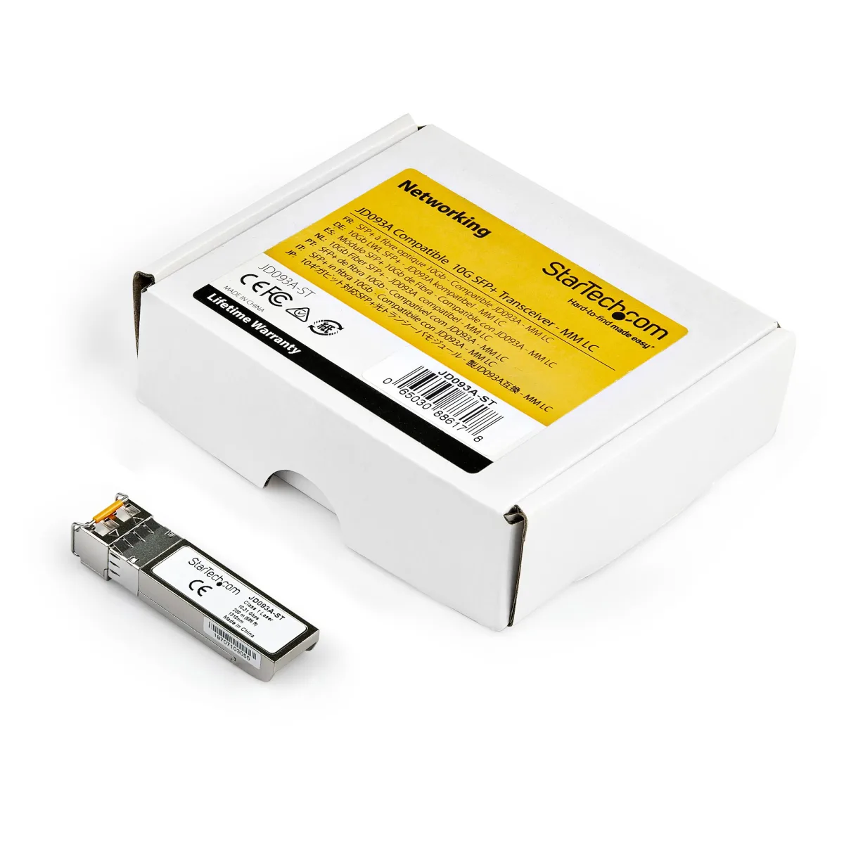 HP JD093A HPE MM LC SFP MODULE SFP+ 10G SFP TRANSCEIVER — image 2