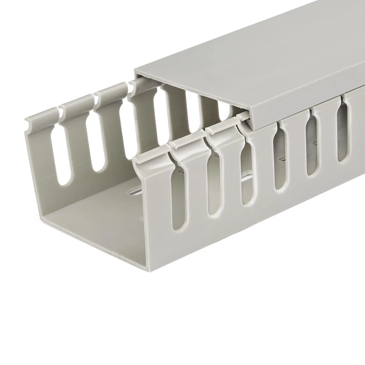 SLOTTED CABLE RACEWAY W/ COVER OPEN SLOT CABLE MANAGEMENT DUCT — image 6